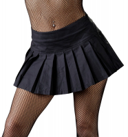 Mini Skirt pleated Cotton