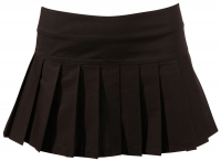 Mini Skirt pleated Cotton