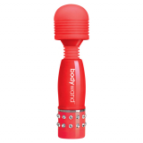 Mini vibratore a bacchetta Bodywand Love Edition rosso