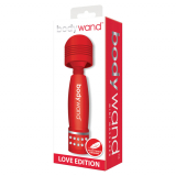 Mini vibratore a bacchetta Bodywand Love Edition rosso