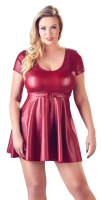 Mini Dress Mattlook flared red large Sizes