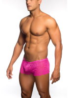 MOB Eroticwear Rose Lace Boy Short pink