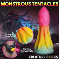 Monster-Dildo m. Saugfuss King Kraken Silikon Fantasie-Dildo multicolor von CREATURE COCKS günstig kaufen