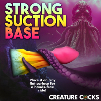 Monster-Dildo w. Suction-Cup King Kraken Silicone multicolored Squid Fantasy-Dong by CREATURE COCKS buy cheap