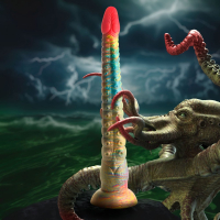 Monster-Dildo w. Suction-Cup Tenta-Dick Silicone