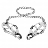 Nipple Clamps Japanese Clover-Clamps silver
