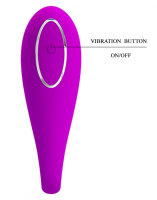 Couple Vibrator w. App Pretty Love August Silicone Dual Motor 12 Vibration Modes waterproof by PRETTY LOVE buy