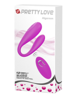 Paarvibrator m. Fernsteuerung Pretty Love Algernon Silikon wasserdicht USB aufladbar von PRETTY LOVE kaufen