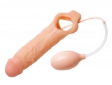 Penis Enlargement Sheath w. Ejaculating Function TPE