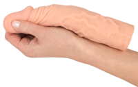 Manicotto per lingrandimento del pene Nature Skin +3cm realistico manicotto del pene più spesso e più lungo da NATURE SKIN acquistare a buon mercato