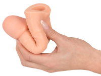 Penis Enlargement Sheath Nature Skin +4cm stretchable realsitic Cock Sleeve from NATURE SKIN buy cheap