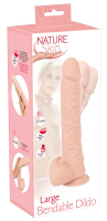 Penis Dildo bendable w. Suction-Cup Nature Skin 11.5-Inch stays in Position from NATURE SKIN buy cheap