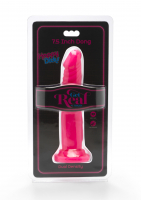 Penis-Dildo Dual-Density ToyJoy Happy Dicks 7.5-Inch pink