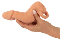 Penis Sleeve & Masturbator 2-in-1 Nature Skin 18.5cm Cock-Sheath with Testicle Ring from NATURE SKIN buy cheap