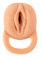 Acheter létui pénis & masturbateur 2-en-1 Nature Skin 23.8cm étui grossissant avec ouverture vaginale de NATURE SKIN