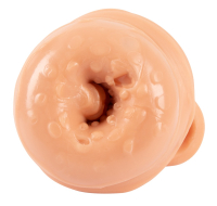 Acquista la guaina per il pene e il masturbatore 2 in 1 Nature Skin da 23,8 cm con canale del piacere con nappina vaginale da NATURE SKIN