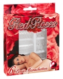 Penis Sheath Set w. stimulating Structures Red Roses TPE