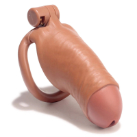 Peniskäfig CockLock Realistic Dick L