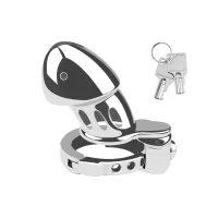 Peniskäfig einstellbar Dick Cuff Edelstahl
