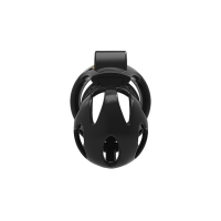Penis-Cage w. integrated Lock Gosty ABS black