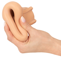 Vibrateur pour tête de pénis avec fonction squeeze