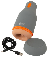 Vibrateur pour tête de pénis avec fonction squeeze