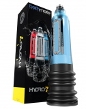 Acquista la pompa per il pene Bathmate Hydro-7 Hercules blu per lingrandimento del pene per dimensioni fino a 18 cm