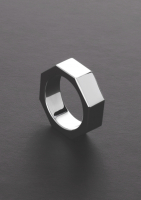 Cock Ring Screw-Nut 45mm Stainless Steel