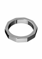 Cock Ring Screw-Nut 55mm Stainless Steel
