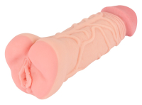 Penis Enlargement Sleeve & Masturbator 2-in-1 Nature Skin +8cm