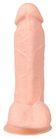 Vibrateur pénien flexible avec télécommande & testicules Nature Skin ultra doux look réaliste étanche à acheter