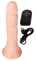 Penis Vibrator bendable w. Remote Nature Skin super-soft realistic Cock with 10 Meter Range RC NATURE SKIN buy