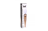 Pixey Deluxe Wand Vibrator rechargeable gold powerful Wand-Massager 3000 up to 12000 RPM buy cheap