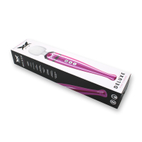 Pixey Deluxe vibratore a bacchetta ricaricabile rosa-cromo con collo flessibile 3000-12000 giri/minuto acquistare a buon mercato