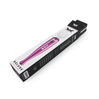 Pixey Deluxe Vibromasseur à baguette rechargeable rose-chrome extrêmement puissant acheter à bas prix