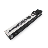 Pixey Deluxe Stabvibrator aufladbar schwarz-chrom extrem leistungsstarkes Stabmassagegerät günstig kaufen