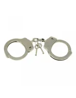 Polizei Handschellen extra stark silber