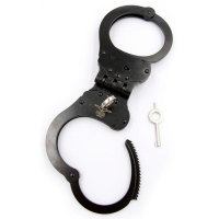 Hinged Police Handcuffs black