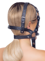 Pony Head Harness Leather w. PVC-Bit