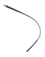 Premium Peitsche RISE Feather slim grün-schwarz