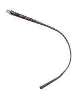 Premium Peitsche RISE Feather slim violett-schwarz