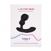 Vibrateur prostatique interactif Lovense Edge-2 réglable Vibrateur anal angle réglable 2 moteurs & APP pas cher