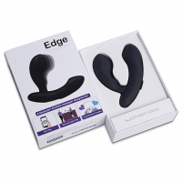 Prostate Vibrator interactive Lovense Edge adjustable bendable Neck App-Controlled Silicone rechargeable cheap