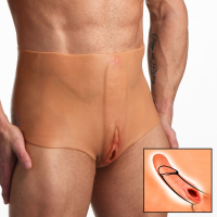 Pussy Panties Vagina & Ass Silicone medium