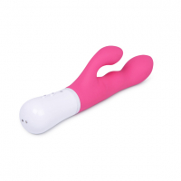 Vibratore Rabbit interattivo Lovense Nora morbido silicone Bluetooth Internet APP vibratore con braccio stimolatore clitorideo a buon mercato