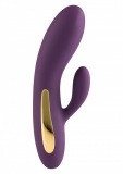 Rabbit Vibrator ToyJoy Luz Splendor w. Light Effects purple