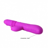 Rabbit Vibrator thrusting w. Rotation Ward Silicone 12 Vibration & 4 Rotation-Functions by PRETTY LOVE buy cheap