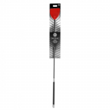 Riding Crop w. wide Head Leather red