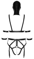 Strap Top & Suspender Thong w. Head Mask w. Arm-Restraints & Crotch Chain adjustable Straps & Suspenders buy