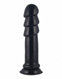 Giant Dildo w. Suction Cup ribbed King Sized 11.25-Inch